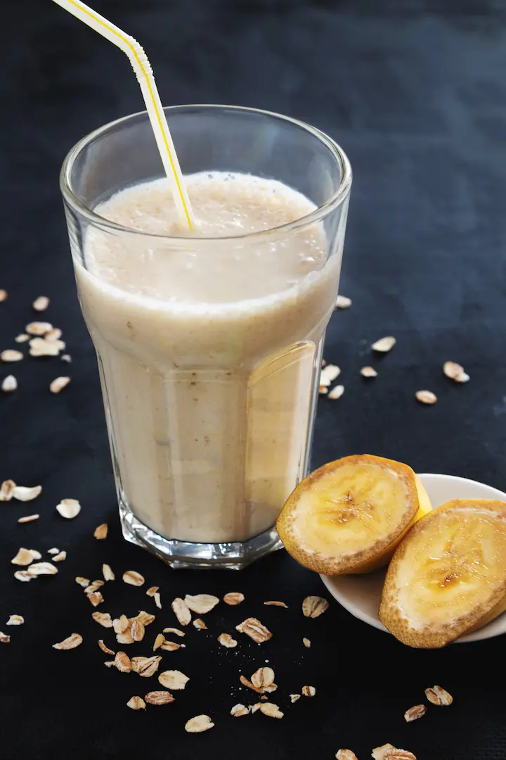 tropical oatmeal smoothie